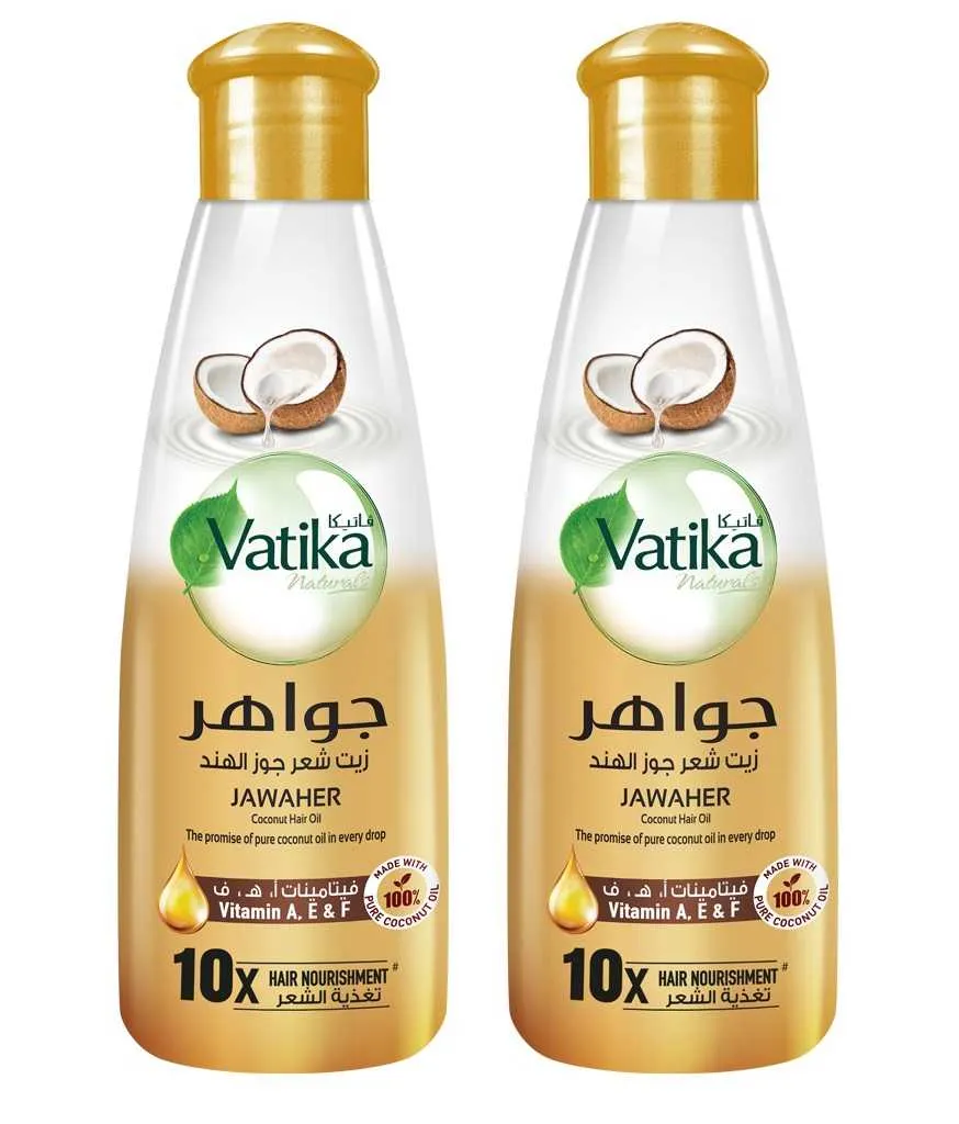 Vatika Jawaheer زيت جوز الهند للشعر