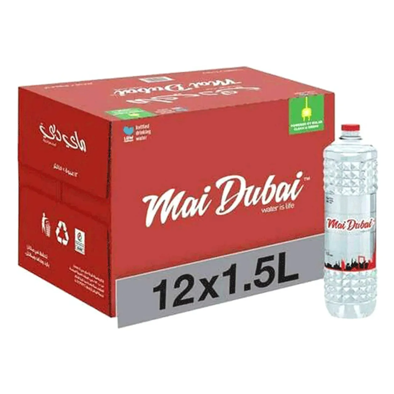 Mai Dubai مياه شرب معبأة الشمال