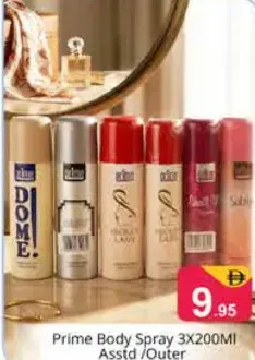 Prime Body Spray Assorted