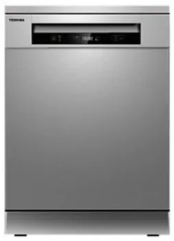 Toshiba Dishwasher with Dual Wash 6 Program; Anti Bacterial Filter; 70°C Hot Water Wash; DW-14F5ME(S)