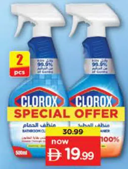 Clorox Kitchen Cleaner + Toilet Cleaner