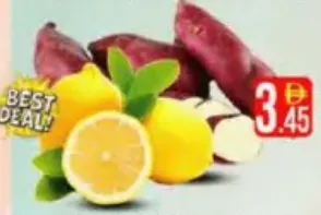 بطاطا حلوة / ليمون