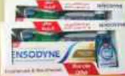 Sensodyne Toothpaste / T/Brush / M/Wash Mcw