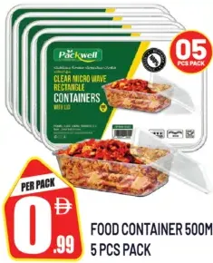 Packwell Food Container