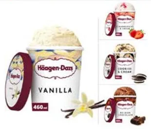Häagen-Dazs ice cream assorted