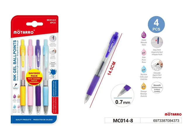 PMT Ball Point Pen Gel Ink MC014-8