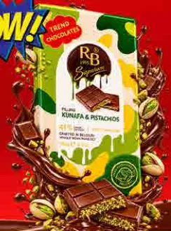 B B Royal Dubai Kunafa Pistachio Chocolate