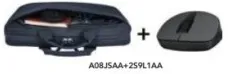 HP حقيبة EVERYDAY OGR طراز ODYSSEY رمادية + ماوس لاسلكي 150