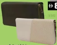 Ladies Wallet Double Zip / Single Zip