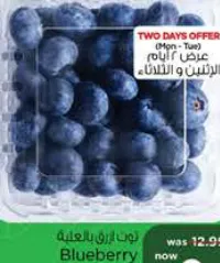 توت ازرق بالعلبة