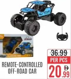 Remote-Controlled Off-Road Car