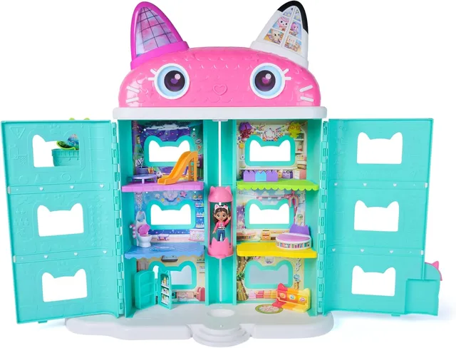 Gabby'S Dollhouse The Movie, Gabby’Smeow-Mazing Dollhouse, With Toy Figure & Dollhouse Accessories, Kids Toys For Girls & Boys Ages 3 And Up