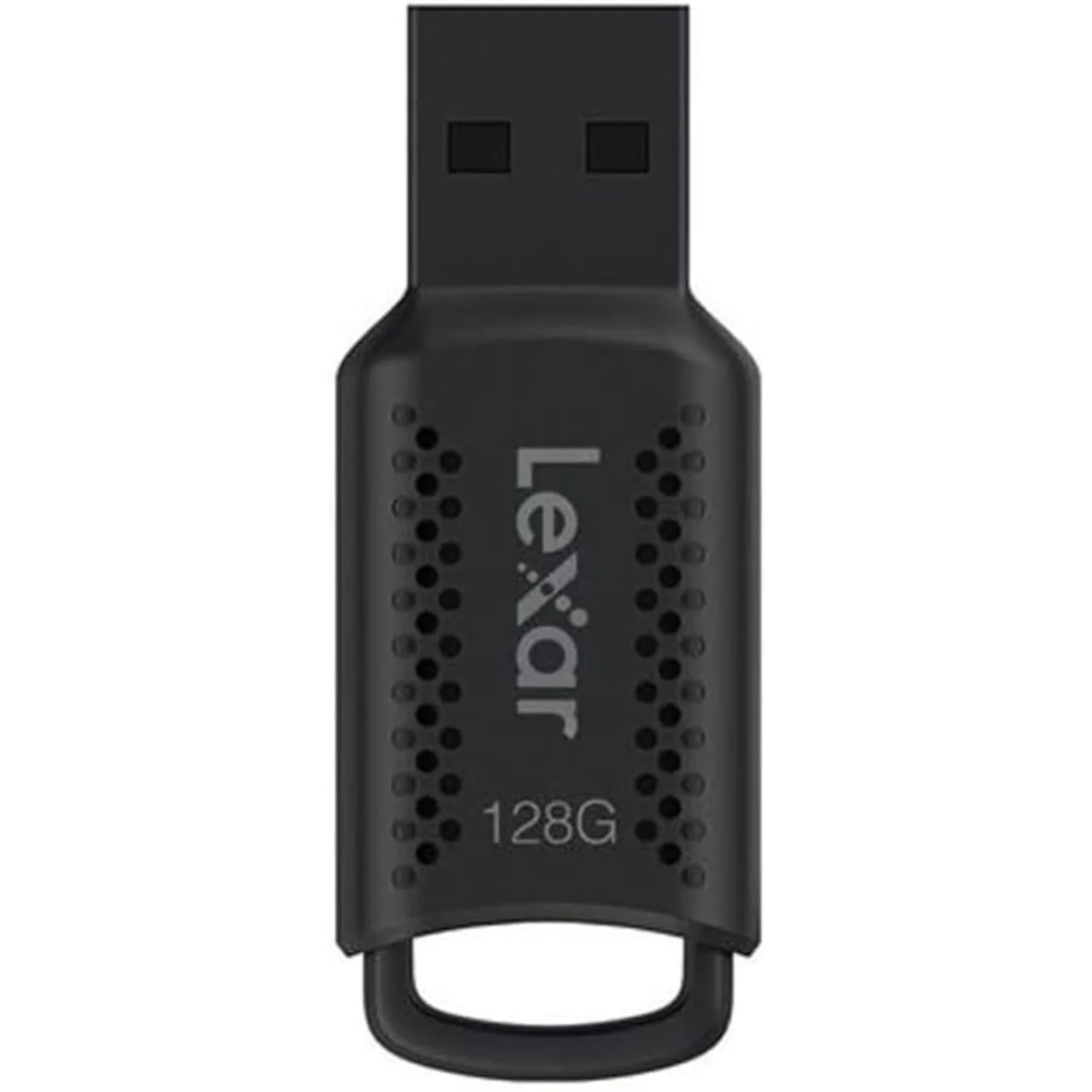 Lexar فلاش ميموري Jump Drive بسعة 128 GB، أسود، LJDV400
