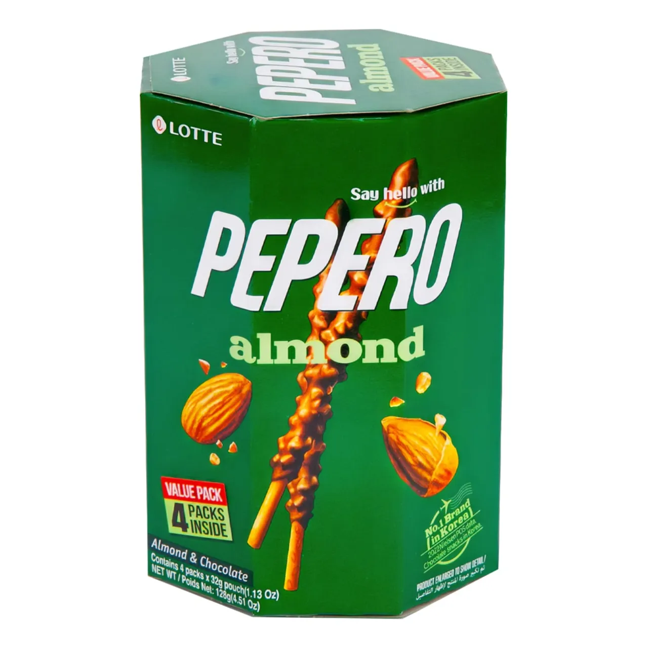 Lotte Pepero أصابع باللوز