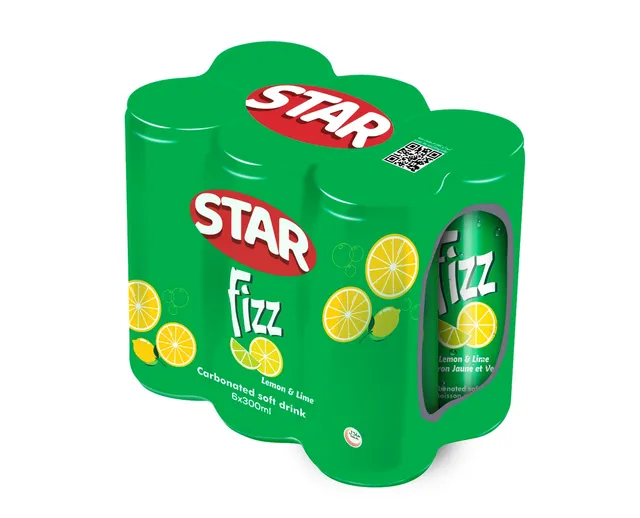 Star Fizz Lemon & Lime Soft Drink