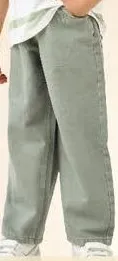 Zaara Basic Boys Baggy Cargo Jeans