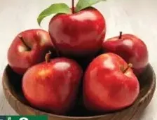 التفاح احمر اكجم