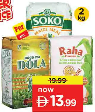 Dola/Soko/Raha Maize Flour