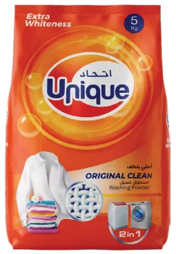 Unique مسحوق غسيل أصلي النظافة
