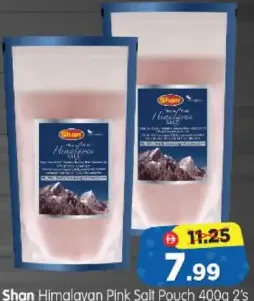 Shan Himalayan Pink Salt Pouch