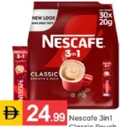 Nescafe 3In1 Classic Pouch
