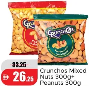 Crunchos Mixed Nuts + Peanuts