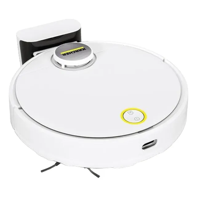 karcher Robotic Vacuum Cleaner RCV 3, White, Voice Output