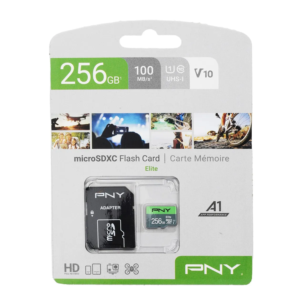 Pny بطاقة ذاكرة Elite Micro SD 100MB/S 256GB
