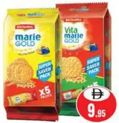 Britannia Marie Biscuits Assorted Vita Marie Gold
