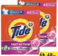 Tide Fast Action Detergent Powder Assorted
