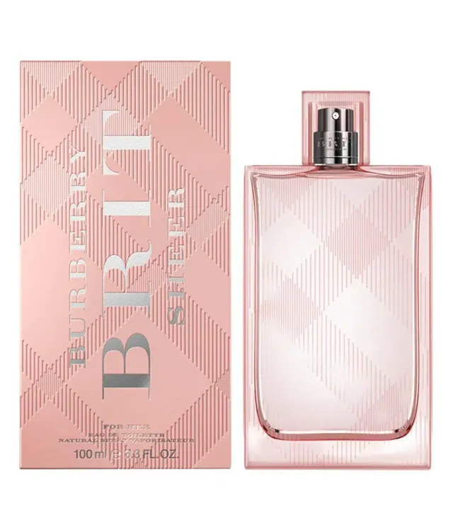 burberry Brit Sheer Eau De Toilette For Women