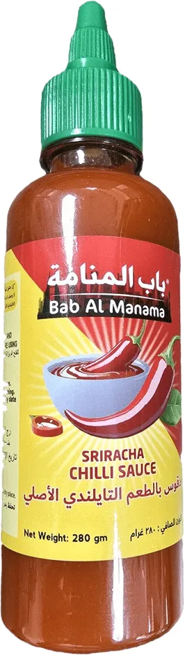 Bab Al Manama صلصة سريراتشا بالفلفل الحار باب المنامة