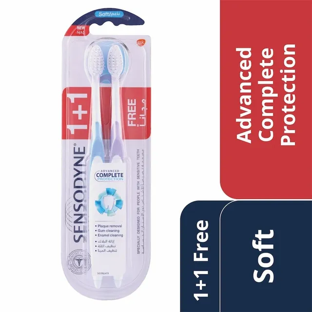 Sensodyne Advanced Complete Protection Toothbrush Soft - 2 Pcs