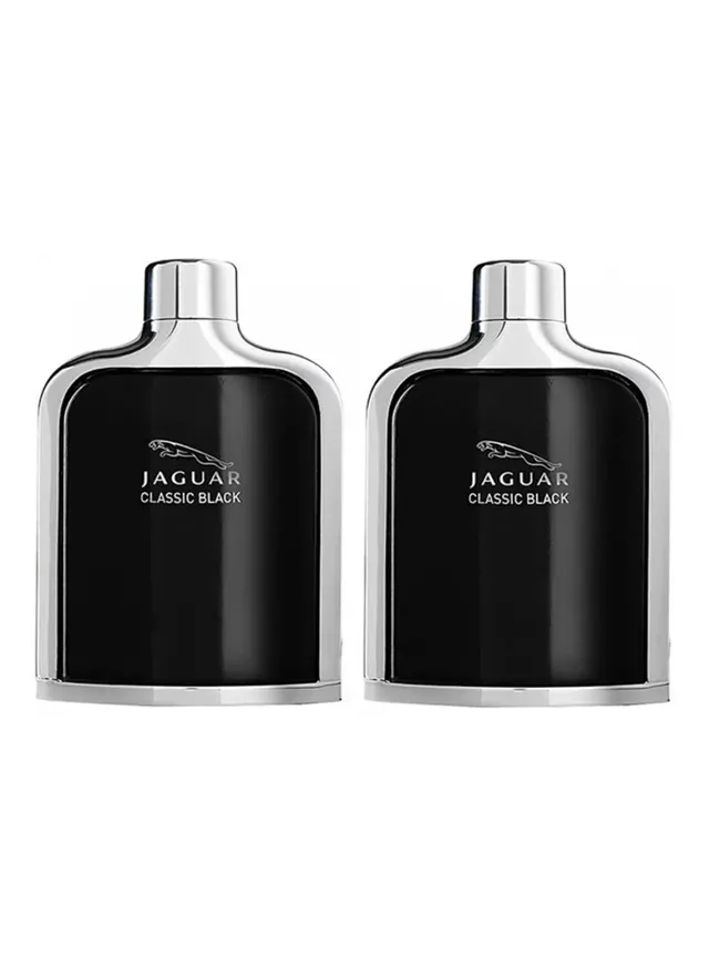 jaguar Classic Black Gift Set ( EDT, EDT )