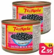 Temple Salted Black Beans