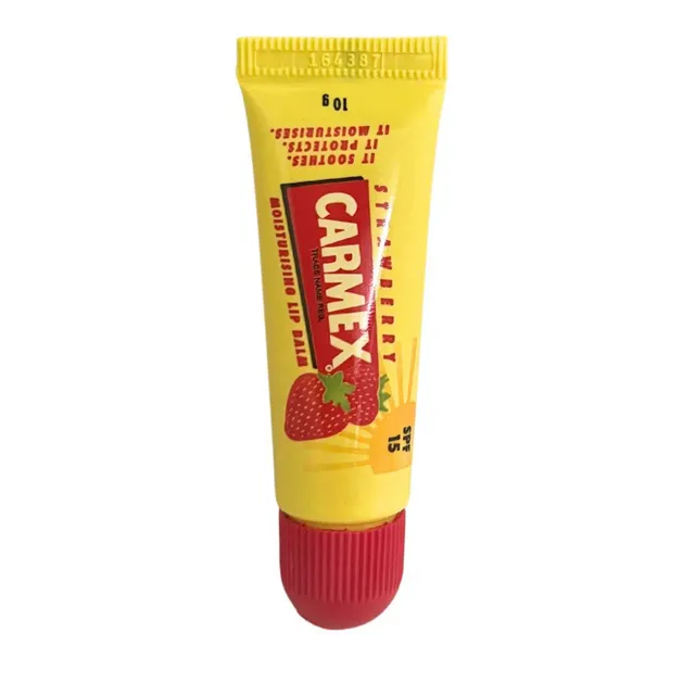 Carmex Strawberry Lip Balm Tube