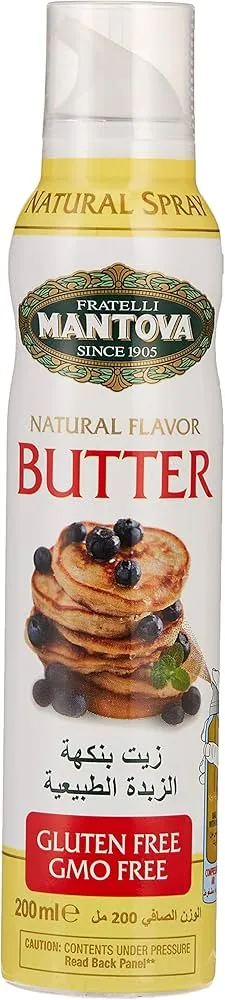 Mantova Butter Flavour Sun Flower Oil Spray