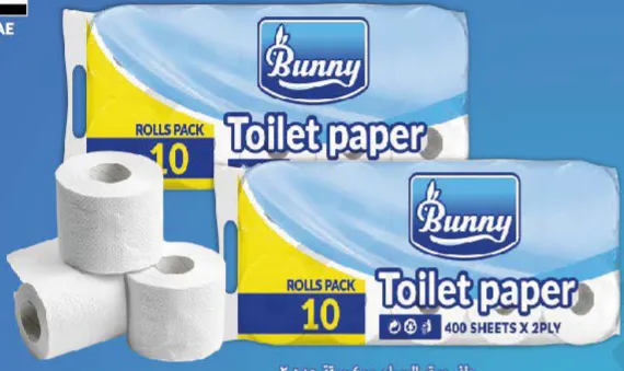 Bunny رول حمام بطبقتين سكوت