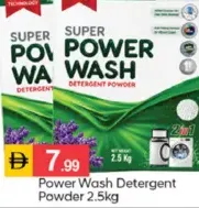 Power Wash Detergent Powder