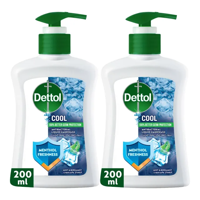 Dettol Cool Liquid Handwash Pump Mint & Bergamot Scent