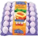 Farm Fresh White Eggs Medium