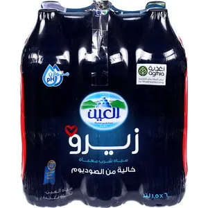 Al Ain Water Zero 1.5Lx6Pieces
