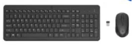 HP لوحة مفاتيح لاسلكية اتش بي + ماوس