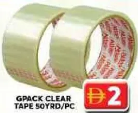 Gpack Clear Tape