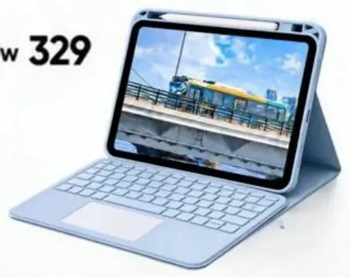 MYX Pro Keyboard Case with Pencil Holder iPad A16 BT