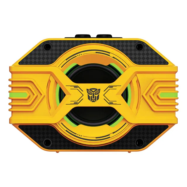 Carrefour Transformers Portable Bluetooth Speaker TF-Y03, Waterproof, Yellow