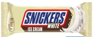 Snickers White Ice Cream Bar