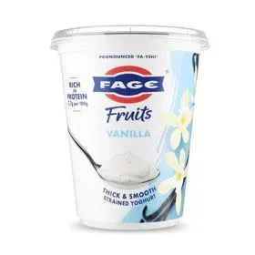 Fage زبادي مصفى بالفانيليا