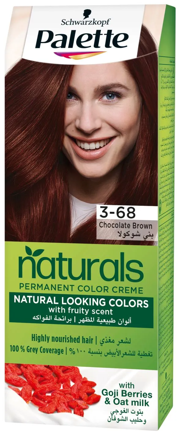 Palette Permenant Color Cream 3-68 Choc Brown