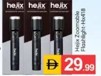 Hejix Zoomable Flashlight HX418